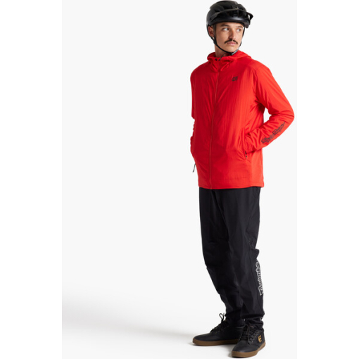 TLD Mathis Jacket, Mono Race Red - Image 4