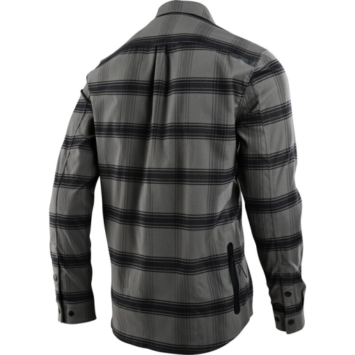 TLD Grind Flannel, Stripe Carbon - Image 2