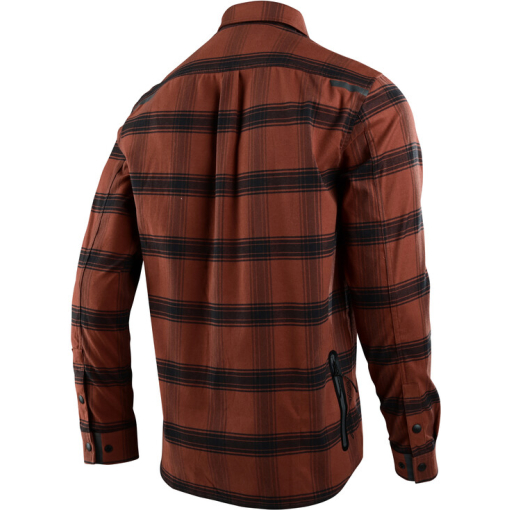 TLD Grind Flannel, Stripe Russet - Image 2