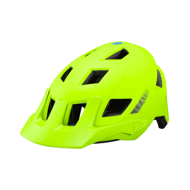 Leatt Helmet MTB AllMtn 1.0 Lime Green - Image 2