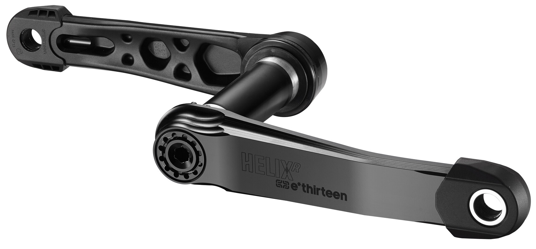 E13 Helix R Crank, 73mm, 30mm axle, Black - Image 2