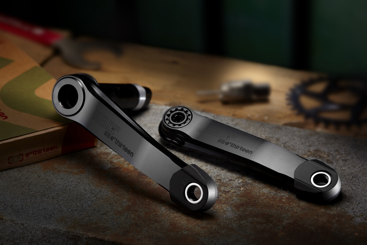 E13 Helix R Crank, 73mm, 30mm axle, Black - Image 4