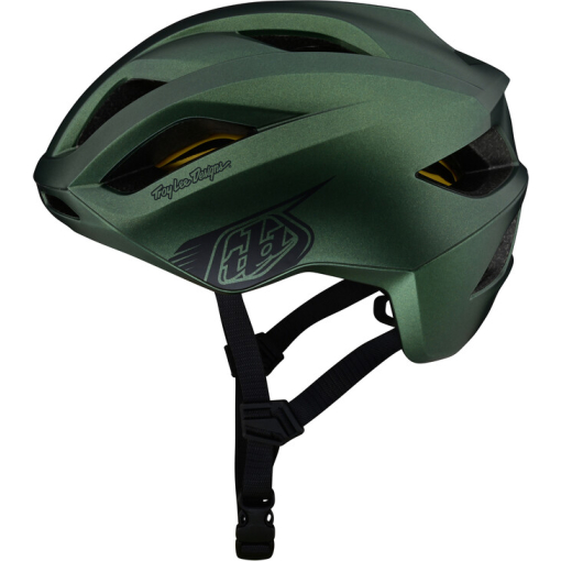 TLD Grail Helmet, Badge Forest Green - Image 3