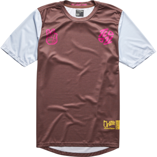 TLD Flowline Ss Jersey Flipped Chocolate