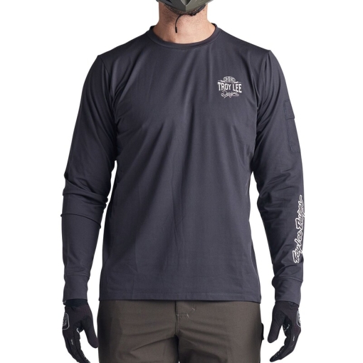 TLD Ruckus Ls Ride Tee Bolts Carbon - Image 7