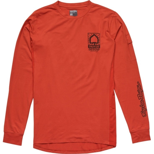 TLD Ruckus Ls Ride Tee Create To Destroy Brick