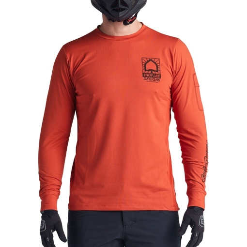 TLD Ruckus Ls Ride Tee Create To Destroy Brick - Image 5