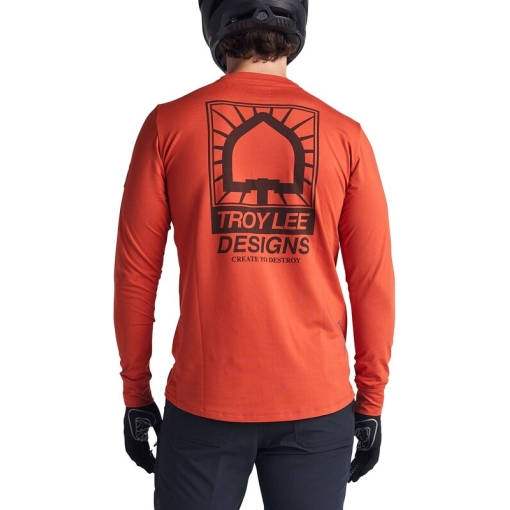 TLD Ruckus Ls Ride Tee Create To Destroy Brick - Image 6