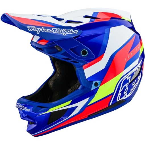 TLD D4 Composite Helmet Omega White / Blue