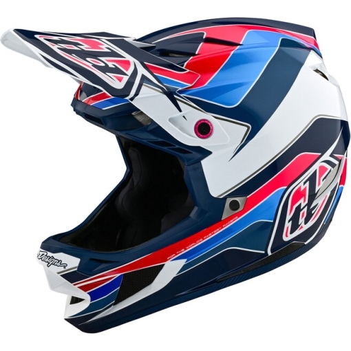 TLD D4 Polyacrylite Helmet Block Blue / White