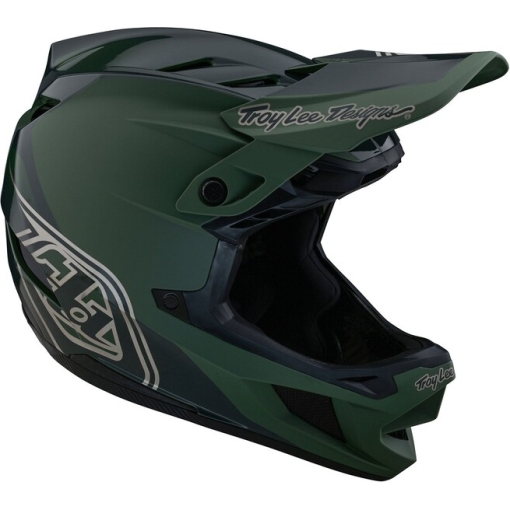 TLD D4 Polyacrylite Helmet Shadow Olive - Image 2