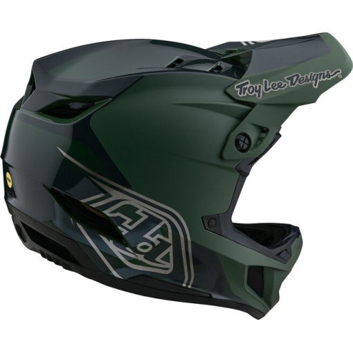 TLD D4 Polyacrylite Helmet Shadow Olive - Image 3