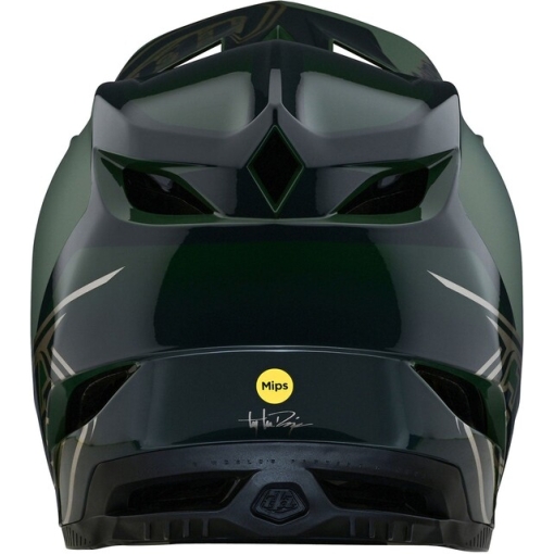 TLD D4 Polyacrylite Helmet Shadow Olive - Image 5