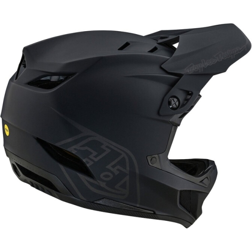 TLD D4 Polyacrylite Helmet Stealth Black - Image 3