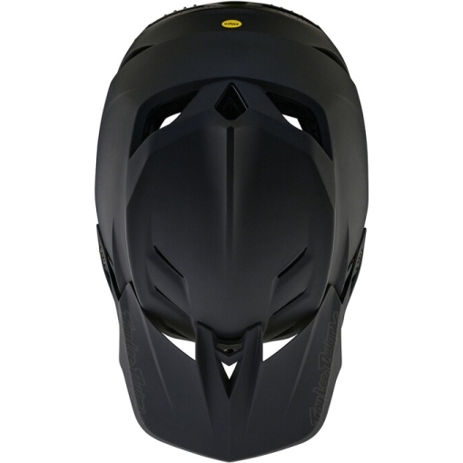 TLD D4 Polyacrylite Helmet Stealth Black - Image 6