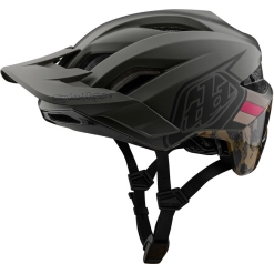TLD Flowline Se Helmet Badge Tarmac / Oak