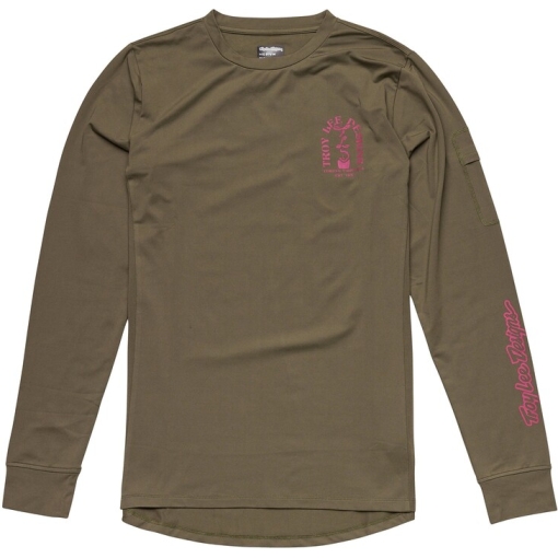 TLD Youth Ride Tee  Fangs Olive
