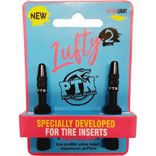 PTN Lufty presta air valves 47mm, pair