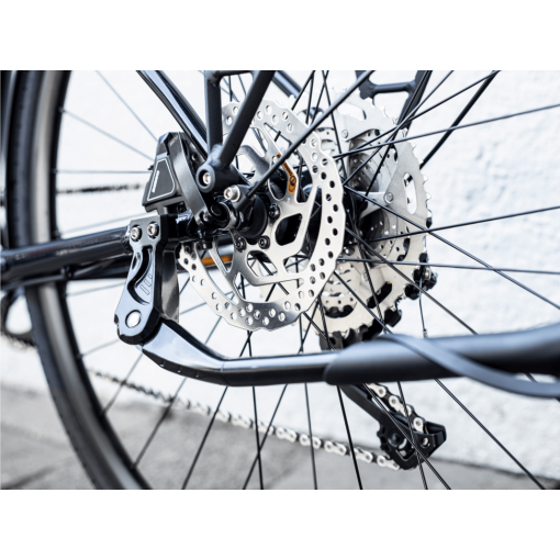 Trek FX 3 Disc Stagger Equipped - Blue, Medium - Image 4
