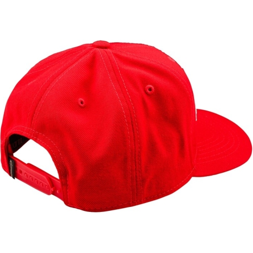 TLD Curved Snapback Hat Signature Team Red - Image 2