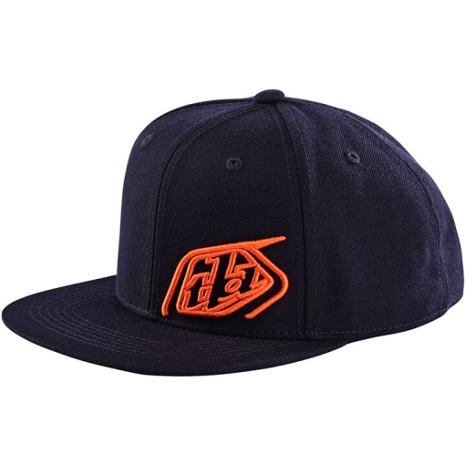 TLD Snapback Hat Slice Navy / Orange