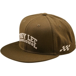 TLD Flat Bill Snapback Scholar Olive