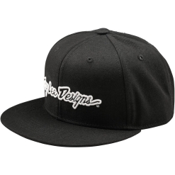 TLD Flat Bill Snapback Signature Black