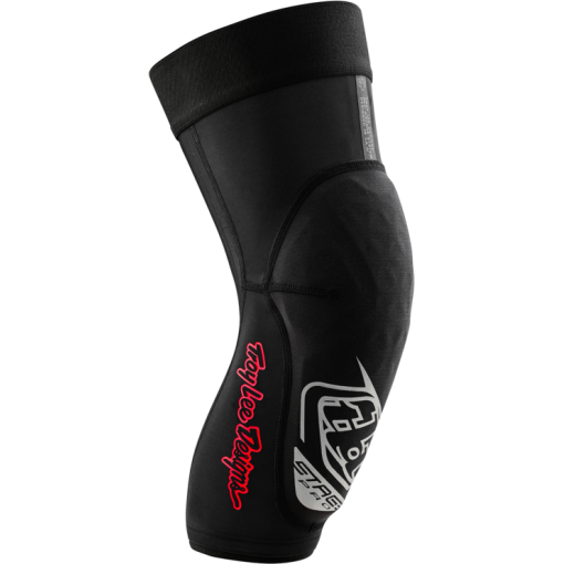 TLD Stage Pro Knee Guards Solid Black - Image 3