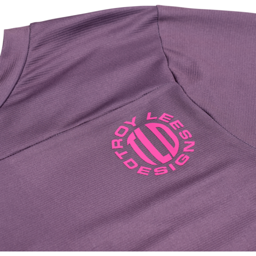TLD Skyline Ss Jersey Radioscape Deep Purp - Image 4