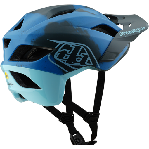 TLD Flowline Se Helmet W/Mips Badge Camo Blue - Image 3