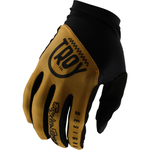 TLD Flowline Glove Eyez Gold