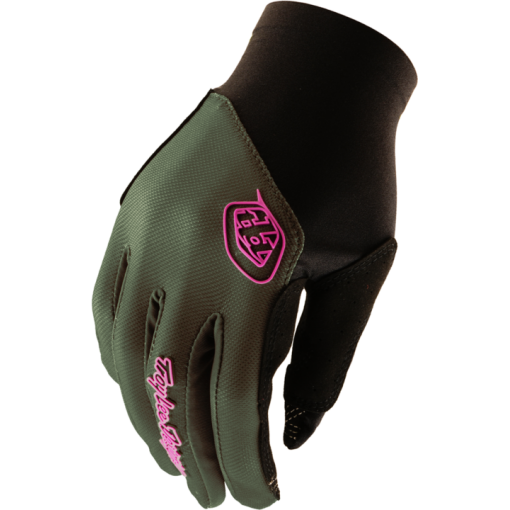 TLD Flowline Glove Mono Olive