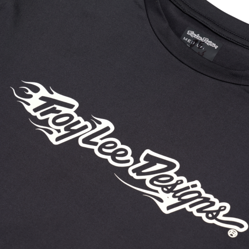 TLD Ruckus Long Sleeve Ride Tee Burn Out Carbon - Image 3