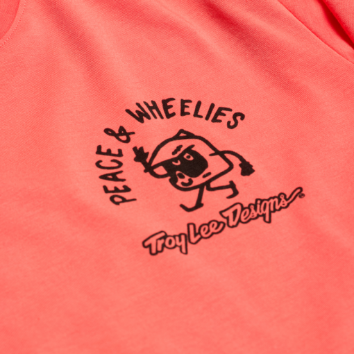 TLD Skyline Long Sleeve Ride Tee P&W Melon - Image 3