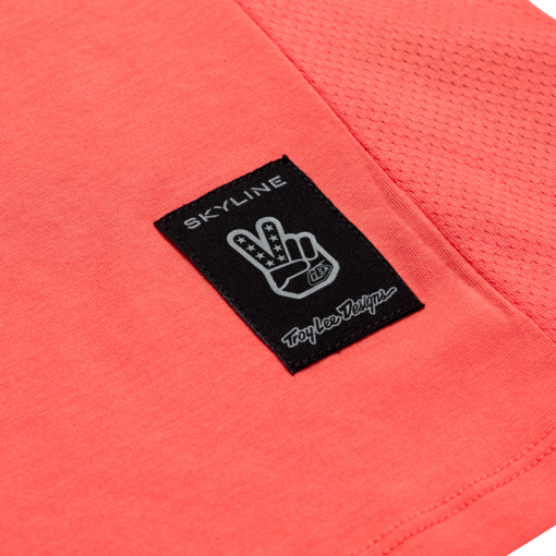 TLD Skyline Long Sleeve Ride Tee P&W Melon - Image 4