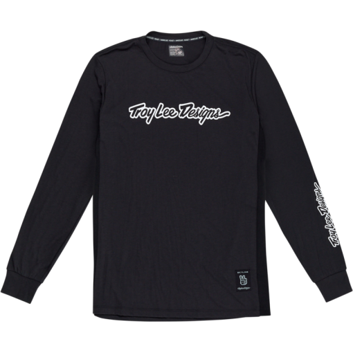 TLD Skyline Long Sleeve Ride Tee Signature Black