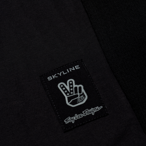 TLD Skyline Long Sleeve Ride Tee Signature Black - Image 3