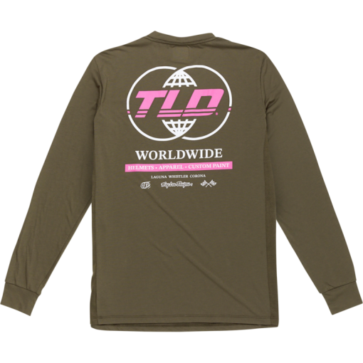 TLD Skyline Long Sleeve Ride Tee Worldwide Caper - Image 2