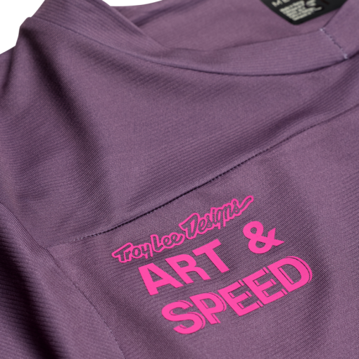 TLD Skyline Ls Jersey Radioscape Deep Purp - Image 3