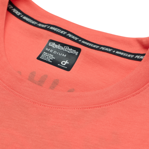 TLD Skyline Short Sleeve Ride Tee P&W Melon - Image 5