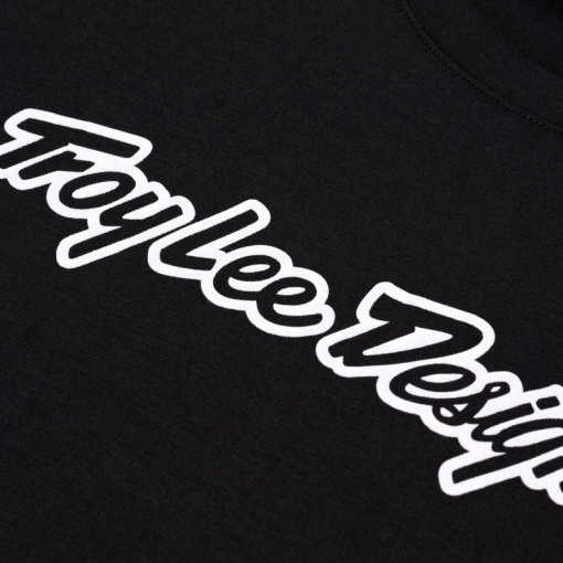 TLD Skyline Short Sleeve Ride Tee Signature Black - Image 3