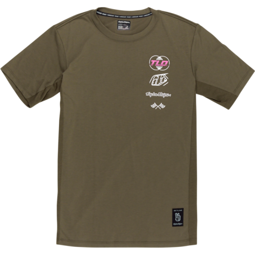 TLD Skyline Short Sleeve Ride Tee Worldwide Caper
