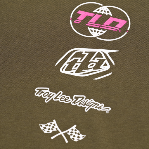 TLD Skyline Short Sleeve Ride Tee Worldwide Caper - Image 3