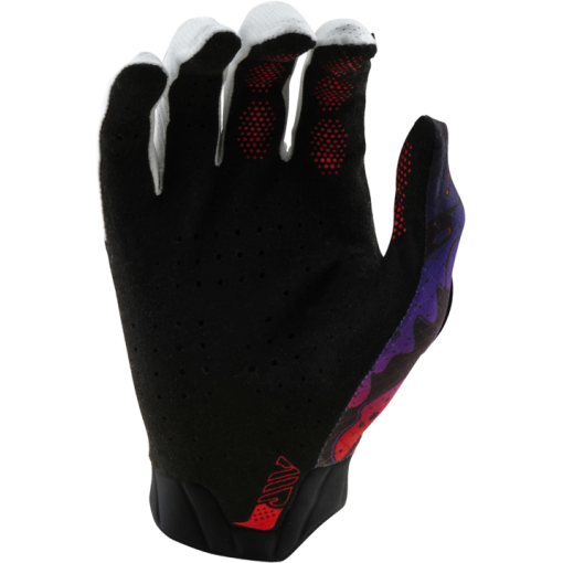 TLD Air Glove Drip Black / Purple - Image 2