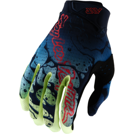 TLD Air Glove Drip Glo Yellow / Dark Navy