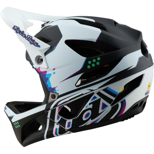 TLD Stage Helmet W/Mips Trooper White - Image 3