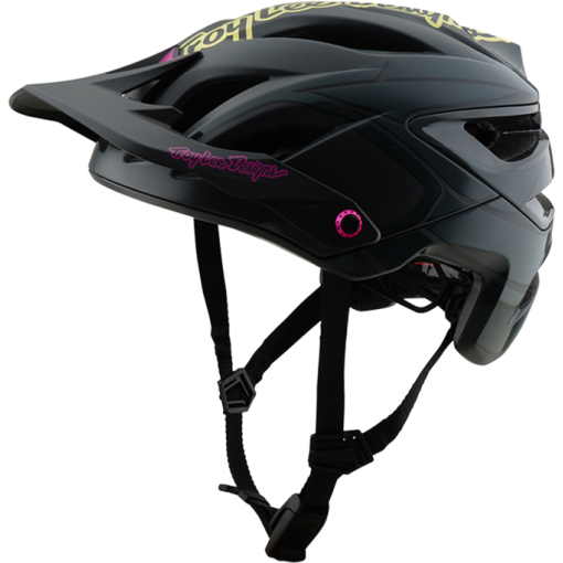 TLD A3 Helmet W/Mips Ghostwing Charcoal