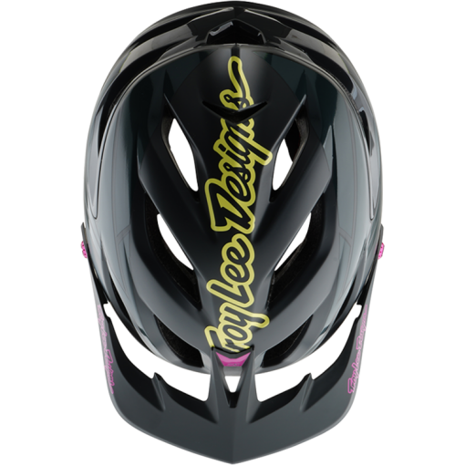 TLD A3 Helmet W/Mips Ghostwing Charcoal - Image 4