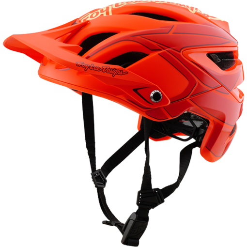 TLD A3 Helmet W/Mips Ghostwing Red