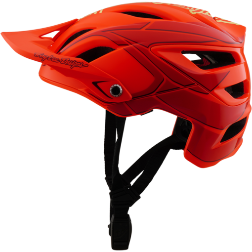 TLD A3 Helmet W/Mips Ghostwing Red - Image 2